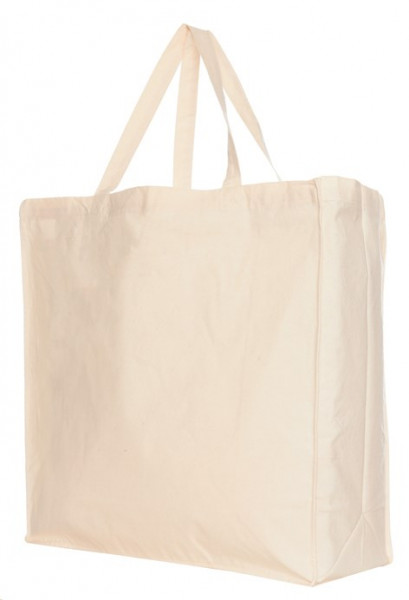 Katoenen bloktas XL OEKO-TEX® Naturel