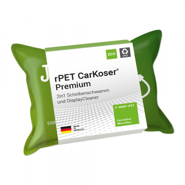 rPET CarKoser® 2-in-1 Premium ruitenspons, all-inclusive pakket