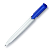 Wit / Donker Blauw