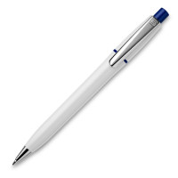 Wit / Donker Blauw