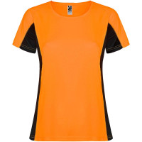 Fluor Orange, Zwart