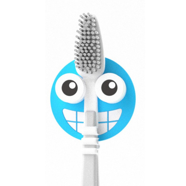 Tandenborstelhouder,Emoji,blauw